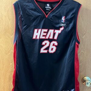 NBA Reebok Boys XL Miami Heat Basketball Jersey